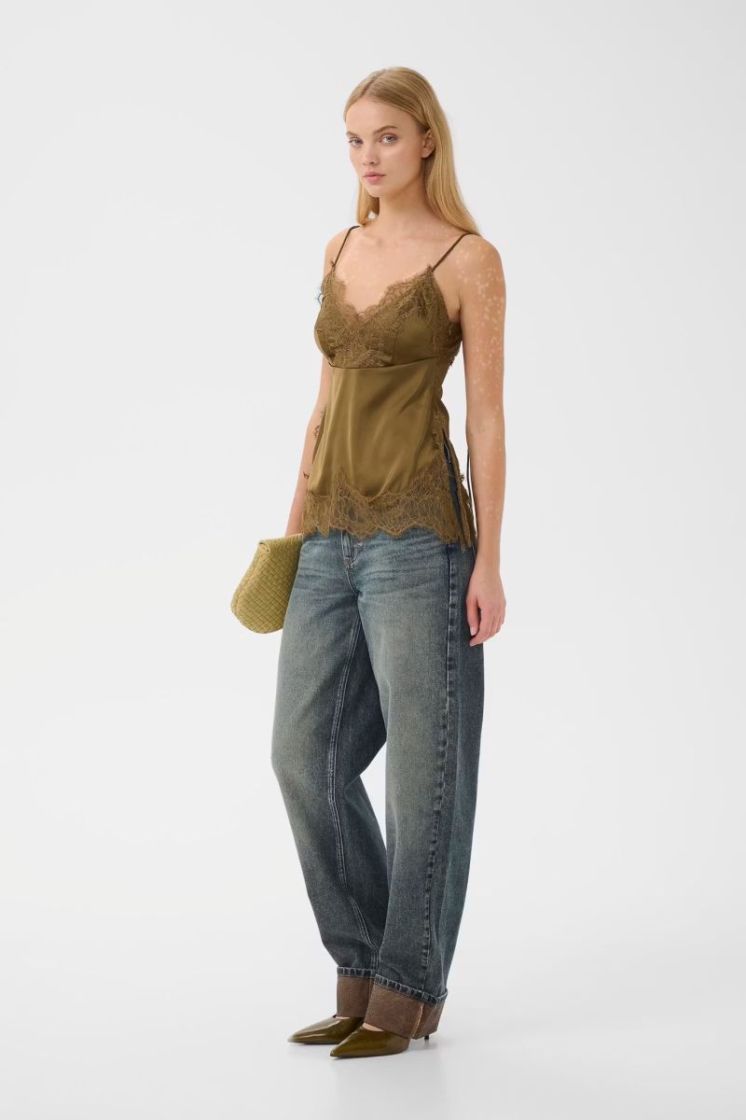 GZlalou top military olive