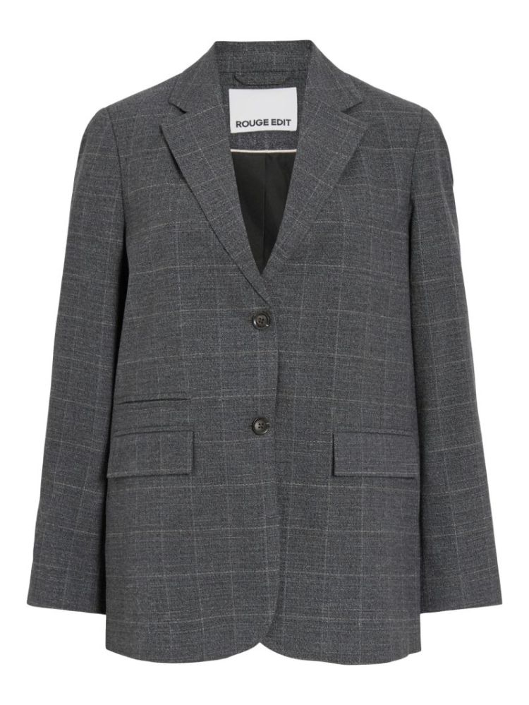 ROUCARA blazer meteorite grey