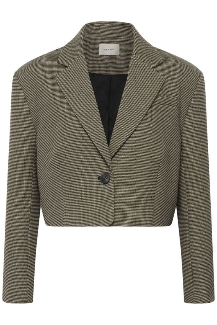 GZcasia blazer black and white
