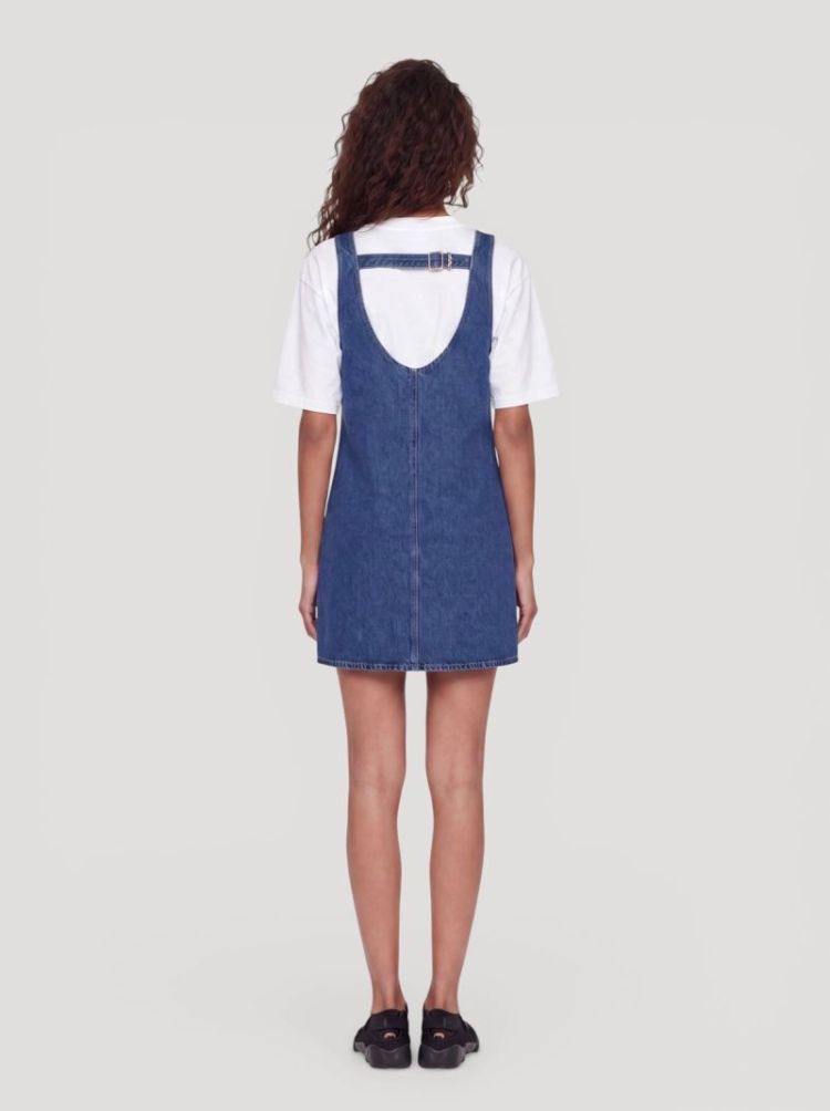 Kana Denim Dress mid blue denim