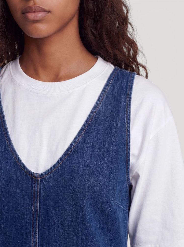 Kana Denim Dress mid blue denim