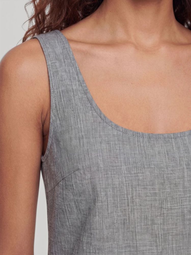 Ezra dress grey melange