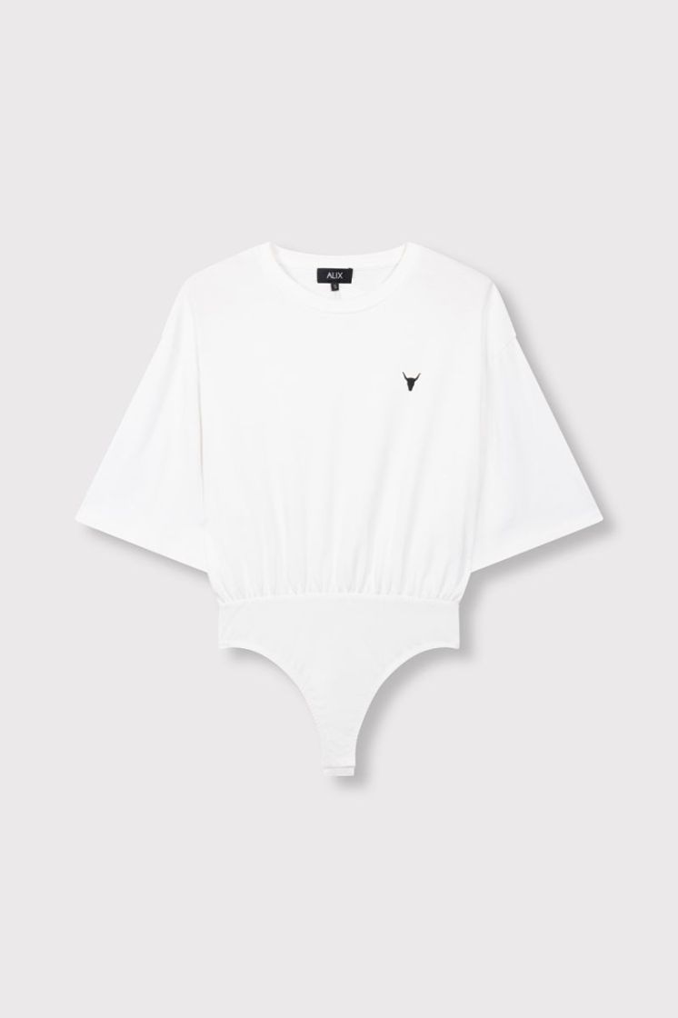 Knitted Body T-Shirt soft white