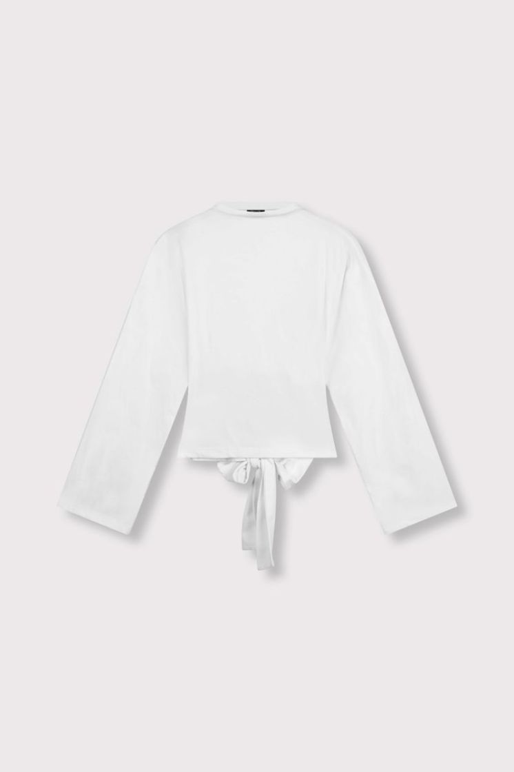Knitted Longsleeve Detail Back clean jersey