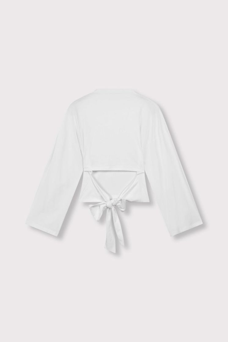 Knitted Longsleeve Detail Back clean jersey