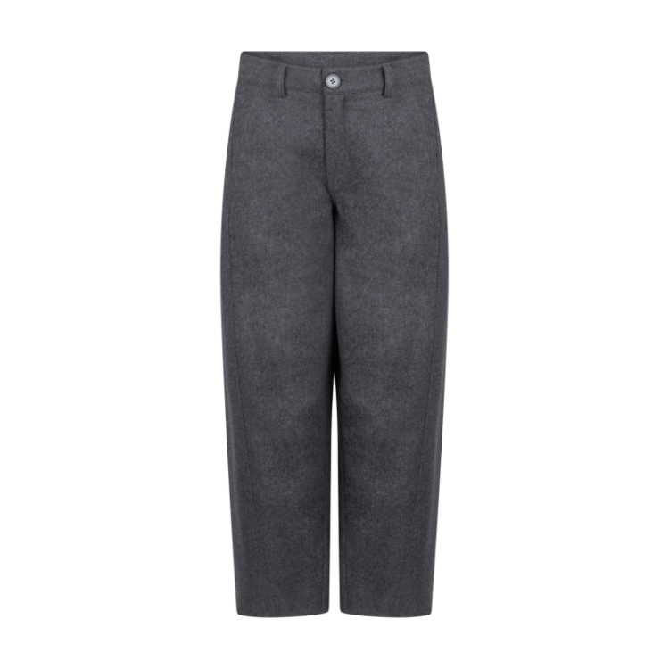 Vicky wool pants dark grey melee
