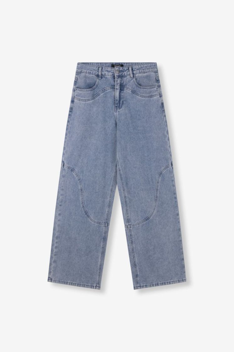 Luxi blue denim