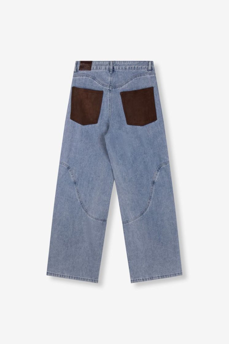 Luxi blue denim